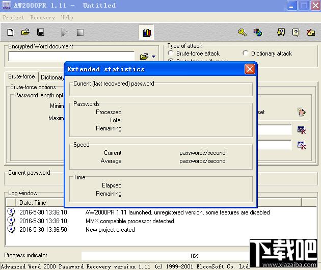 Advanced Word 2000 Password Recovery,Advanced Word 2000 Password Recovery下载,Adva